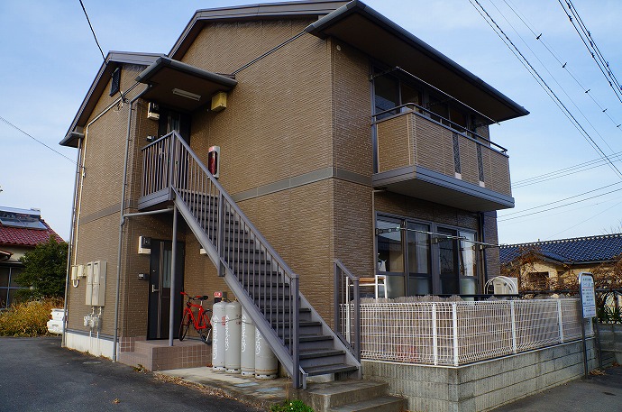 Building appearance. This room of the four-direction room (^ _-)