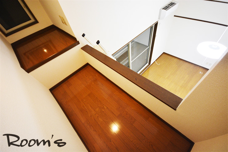 Living and room. Loft space. 