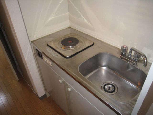 Kitchen. Clean water around. 