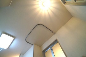 Other. Bathroom partitioning curtain rail