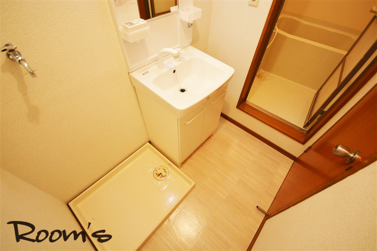 Washroom. Independent washroom. Shampoo dresser.