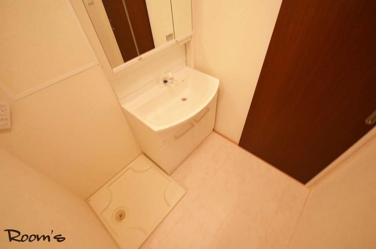 Washroom. Independent washroom. Shampoo dresser.