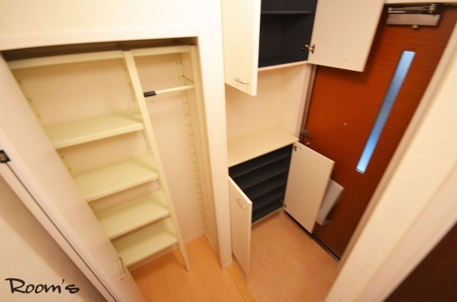 Entrance. Entrance storage enhancement.