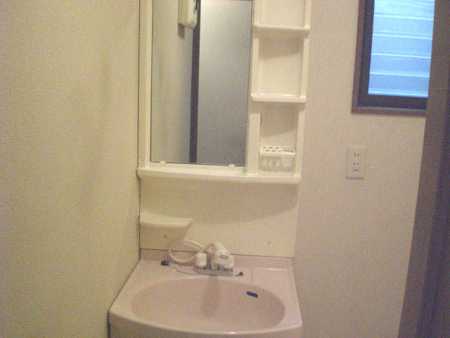 Washroom. With shampoo dresser!