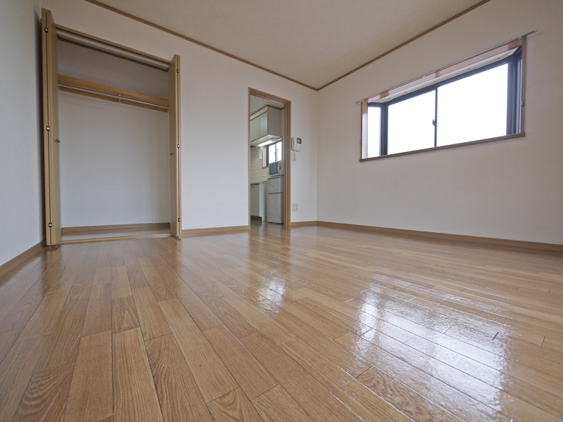 Living and room. With a bay window Western-style