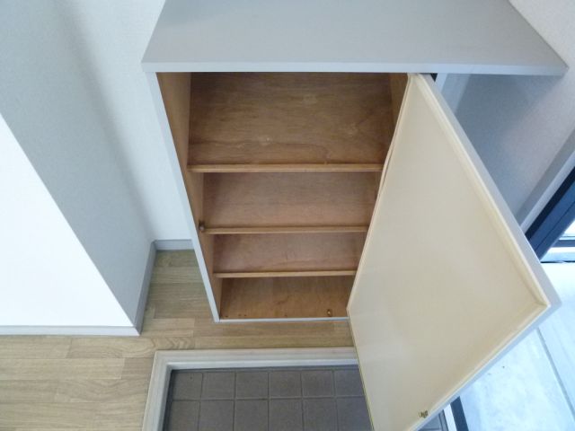 Receipt. Is a shoe box with.