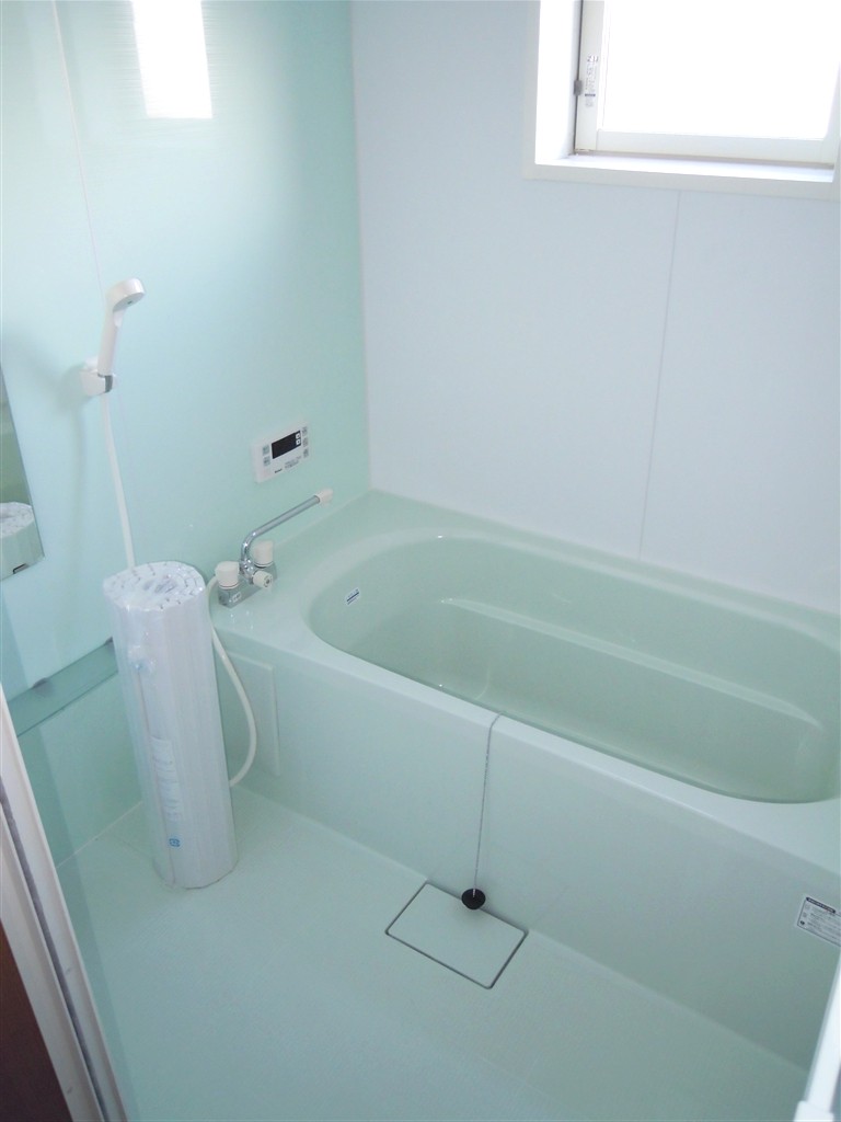 Bath. Spacious bathroom. With reheating. 