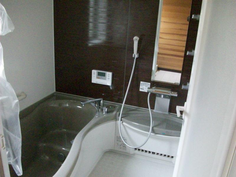 Bathroom. With mist sauna