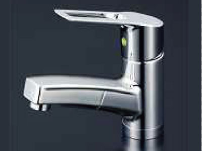 Bathing-wash room.  [Single lever faucet] Friendly foam discharged water containing a foam. Water temperature, Also easy to adjust the amount of water. Water faucet is available in a drawer, In a bowl of care even easier. (Same specifications)