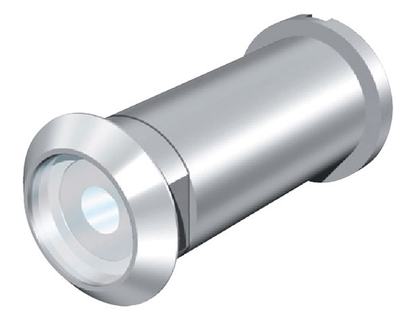 Security.  [Security door scope] Put a notch in the door scope so as not to be removed from the outside, It was hardly around. Also, We put the case back so that it can not be sure of the occupants from the doorstep. (Conceptual diagram)