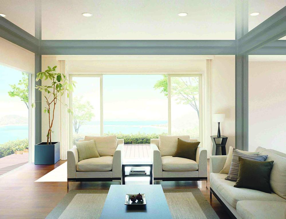 Other. Since ramen structure, The wall is not required. Please enjoy the view with large windows.