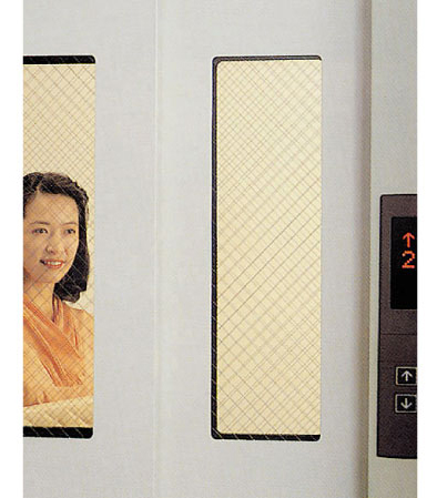 Security.  [Security window with elevator with automatic landing capability] Elevator with security windows elevator inside of a state can be confirmed from the outside. Since the implantation operation with auto unlocking to 1F, Latency is also less. further, It stops automatically to the nearest floor and to sense the shaking during an earthquake. (Same specifications)