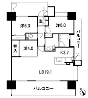 Floor: 3LDK, 2LDK+S(2F ~ 7F), the occupied area: 82.74 sq m, Price: 35,792,000 yen ~ 39,788,000 yen