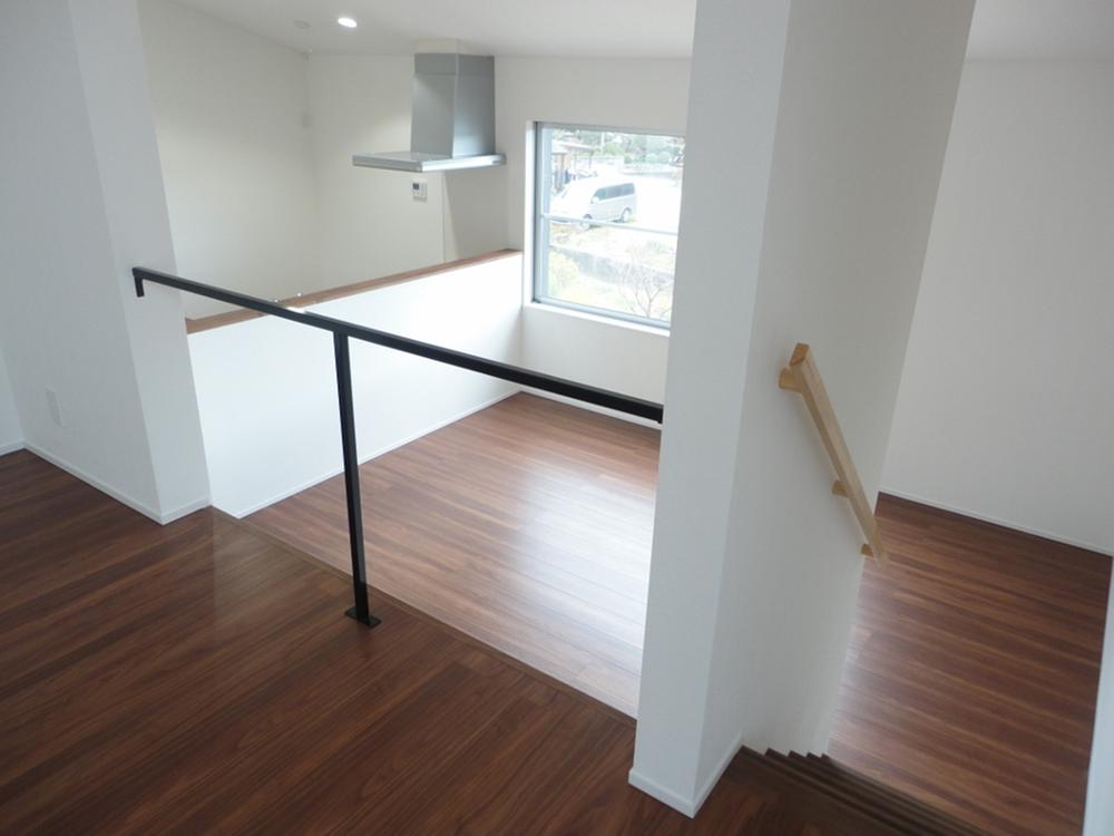 Living. Overlooking the dining kitchen from the living room 1 Building