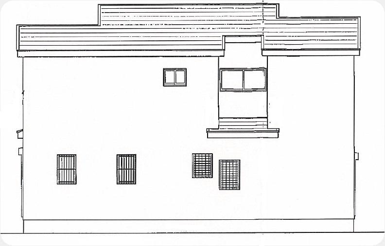 Rendering (appearance). East side elevational view