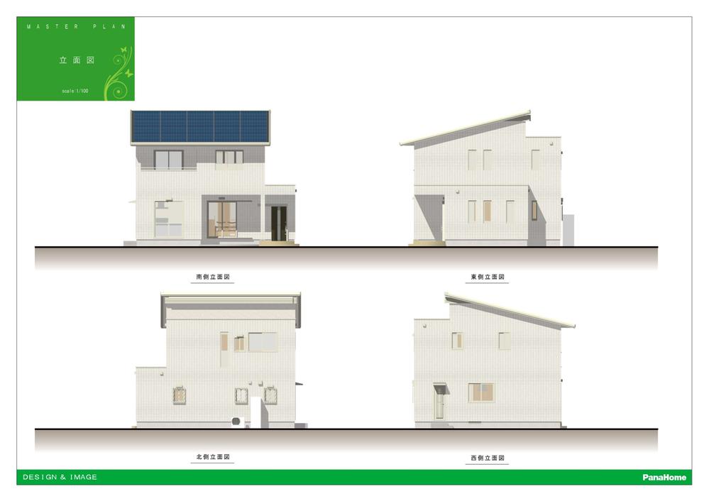 Rendering (appearance). Rendering elevational view