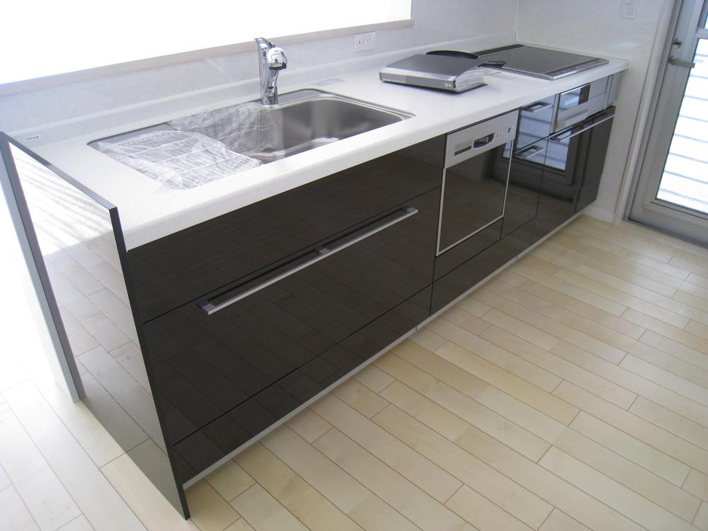 Kitchen. System kitchen of popular Cleanup is. 