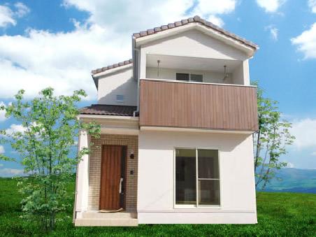 Local appearance photo. No. 3 areas: Storage good abode / Planting is CG synthesis [Next-generation energy-saving specifications] 