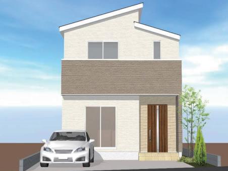 Local appearance photo. No. 1 destination / Land area 132.80 sq m (40.17 square meters) building area 100.00 sq m (30.25 square meters) 22,800,000 yen