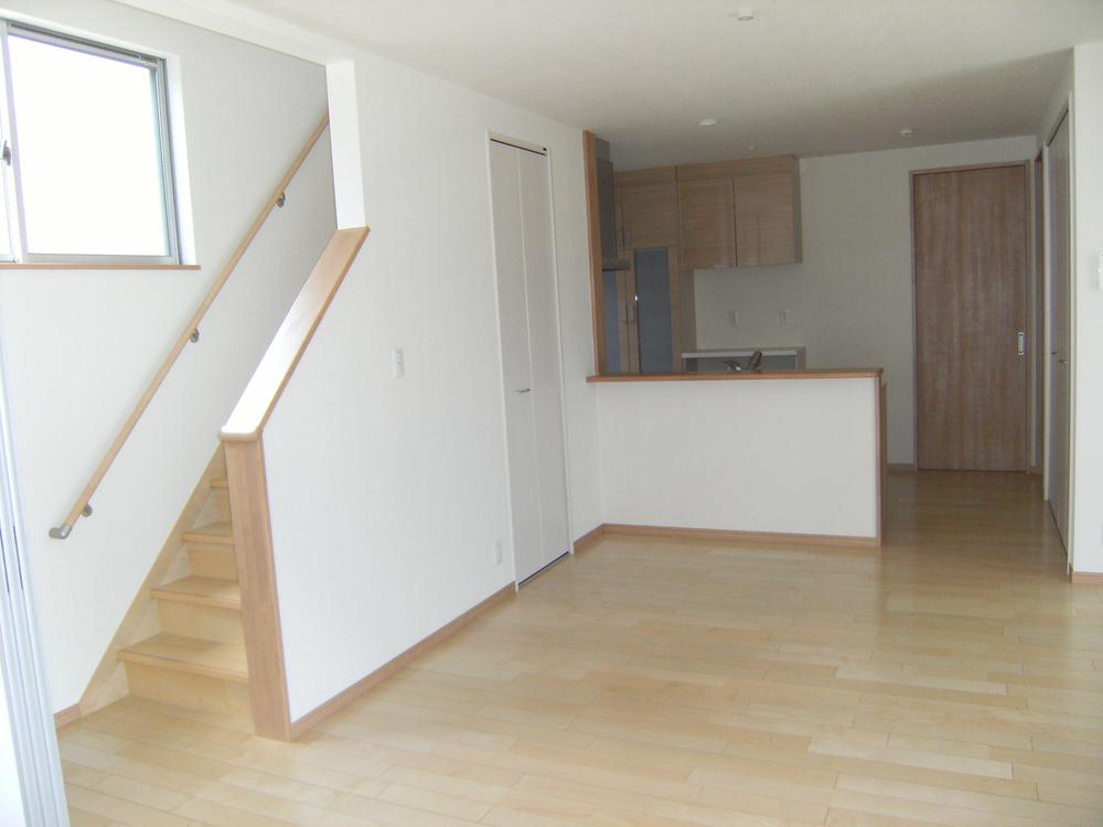 Living. Living stairs to 2F, Of course, the stairs under is a storage compartment.