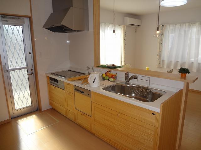 Kitchen. Bright and cute kitchen