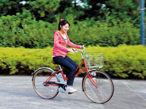 Other.  [Motor-assisted bicycle free rental] "Poresuta Saijo Bloom coat" is conveniently located in such as shopping by bicycle. Because the bicycle with electric assist hill will seem easy.  ※ The photograph is an example of a bicycle that can be rented