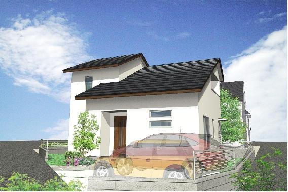 Building plan example (Perth ・ appearance). Building plan example (D No. land)