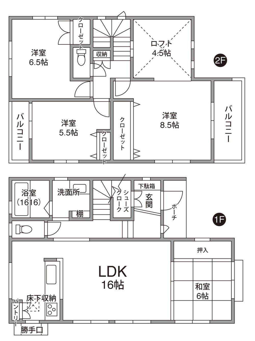 Floor plan. 27,950,000 yen, 3LDK, Land area 100.96 sq m , We will update the building area 100.6 sq m at any time construction progress. Enjoy.