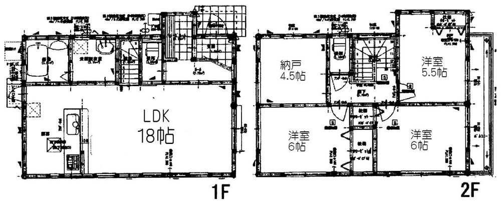 Floor plan. 25,800,000 yen, 3LDK + S (storeroom), Land area 119.84 sq m , Building area 93 sq m