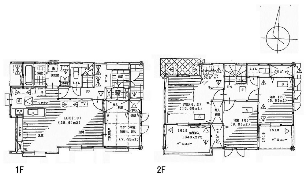 Floor plan. 27.5 million yen, 4LDK, Land area 178.92 sq m , Building area 111.82 sq m