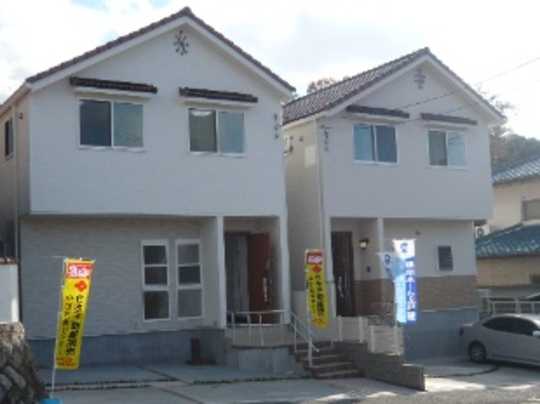Local appearance photo. Two buildings site. The left hand will be NO2 (the Property).
