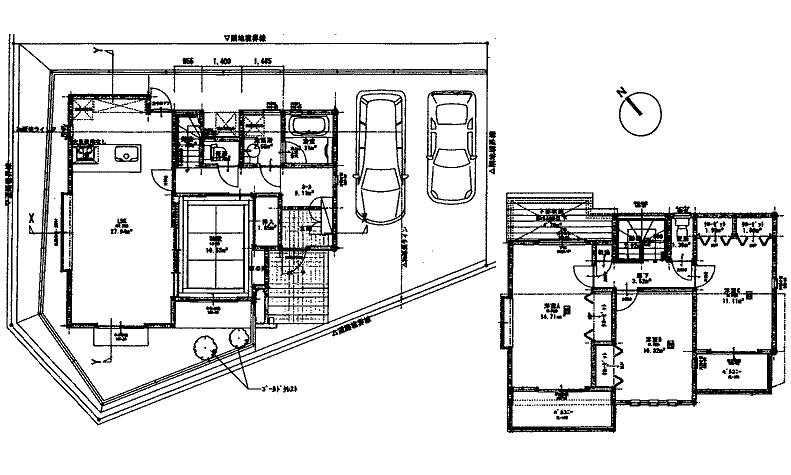 Floor plan. 25,800,000 yen, 4LDK, Land area 172.31 sq m , Building area 107.39 sq m