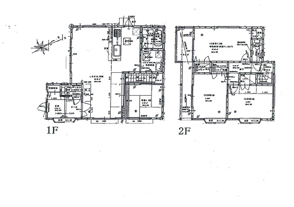 Floor plan. 20,300,000 yen, 4LDK, Land area 150.4 sq m , Building area 101.84 sq m