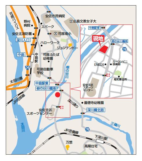 Local guide map. In the case of car navigation systems, I'd like a search for "Hiroshima Asakita Ku 2-chome, 38". Do the occasion of your visit come to mark the Sports Center District Asakita.