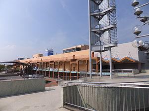 Supermarket. Fujiguran 2919m high until the sun