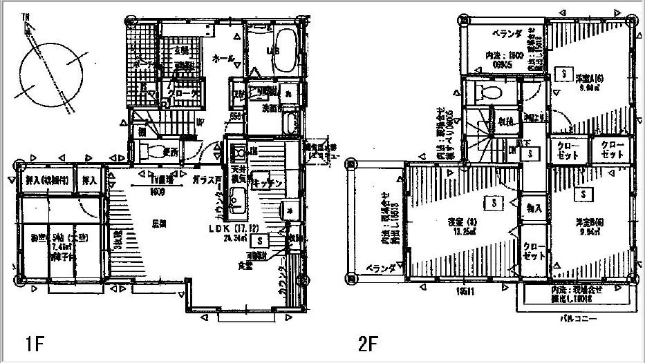 Floor plan. 27,800,000 yen, 4LDK, Land area 149.71 sq m , Building area 105.16 sq m