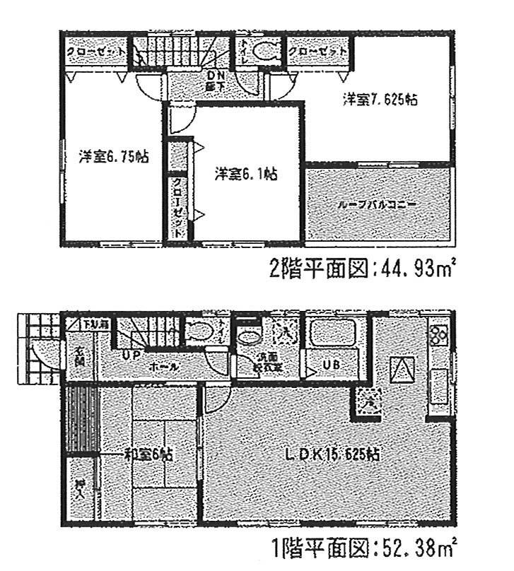Floor plan. 33,900,000 yen, 4LDK, Land area 133.57 sq m , Building area 97.31 sq m