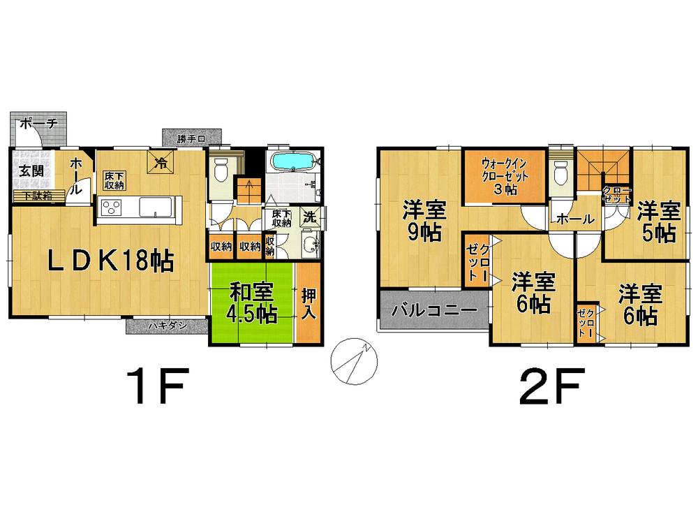 Other. No. 2 place Floor Plan (5LDK ・ P2 units)