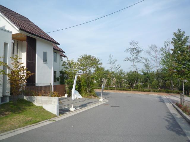 Local photos, including front road. Southeast corner lot