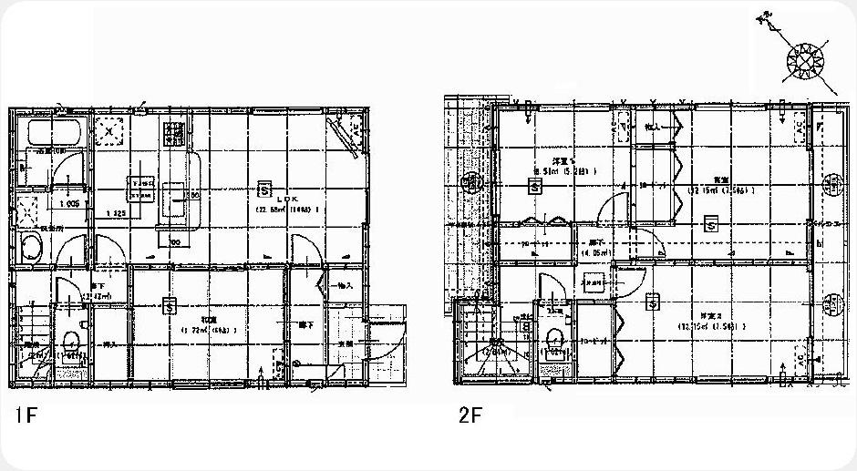 Floor plan. 29,800,000 yen, 4LDK, Land area 156.35 sq m , Building area 97.2 sq m