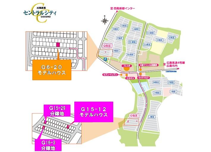 Local guide map. Heart exhibition hall map