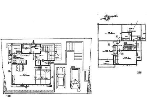 Floor plan. 28.5 million yen, 4LDK, Land area 172.9 sq m , Building area 108.69 sq m