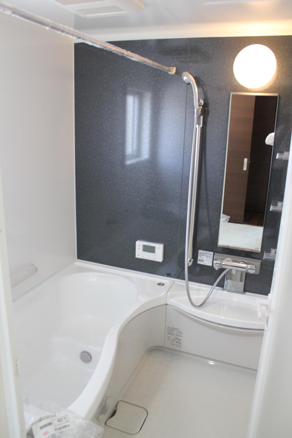 Bathroom. Slowly relaxing bathroom.