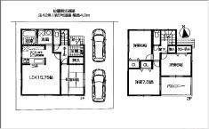 Floor plan. 28.8 million yen, 4LDK, Land area 113.87 sq m , Building area 95.58 sq m