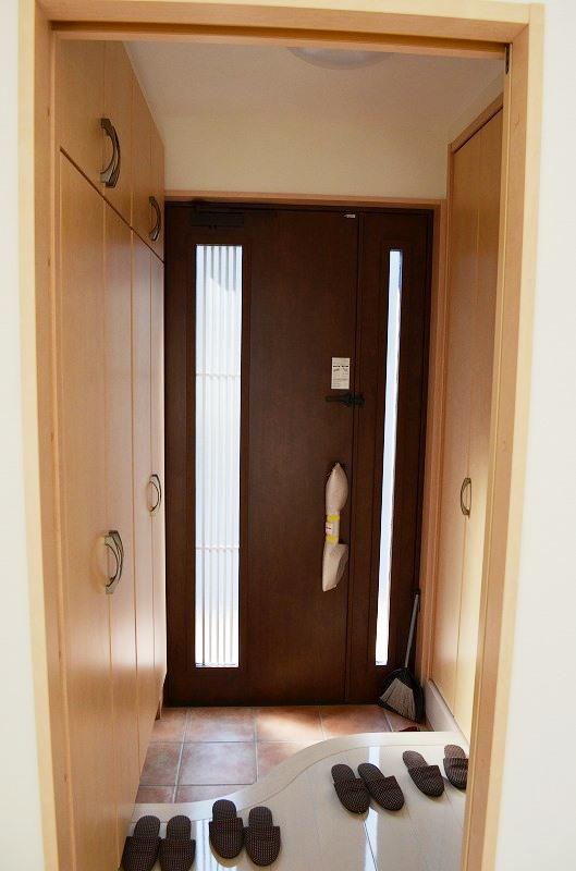 Entrance. Entrance of the storage lot