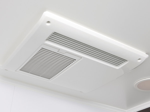 Bathing-wash room.  [Bathroom heating dryer] Drying the laundry to dry out even in the rain of the day or night, Heating function to keep warm the pre-bath on a cold winter, Equipped with a ventilation function to discharge quickly moisture.