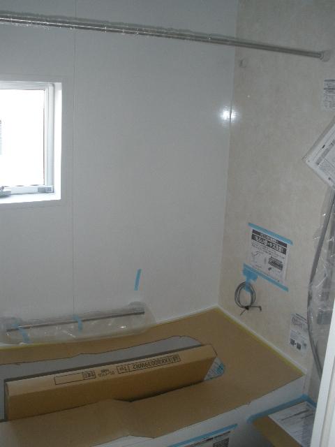 Bathroom. It is a color tone having a clean.