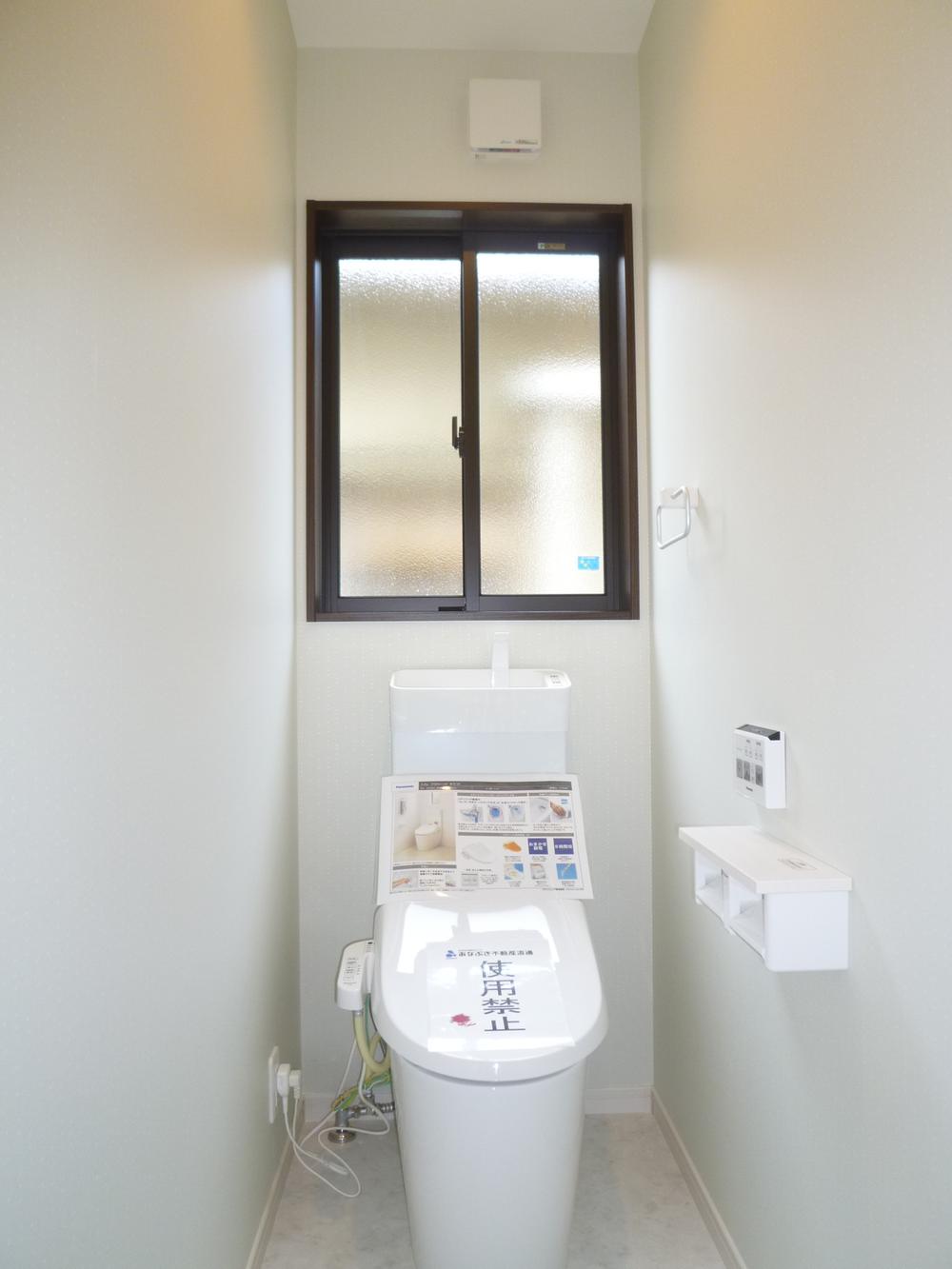 Toilet. The second floor shower toilet