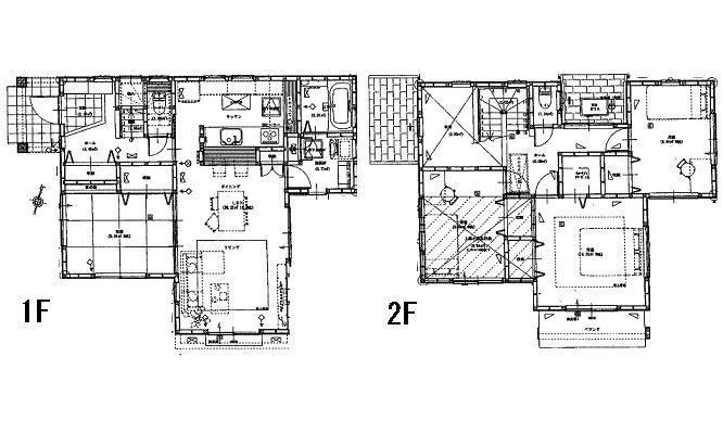 Floor plan. 25,900,000 yen, 4LDK, Land area 171.38 sq m , Building area 110.33 sq m