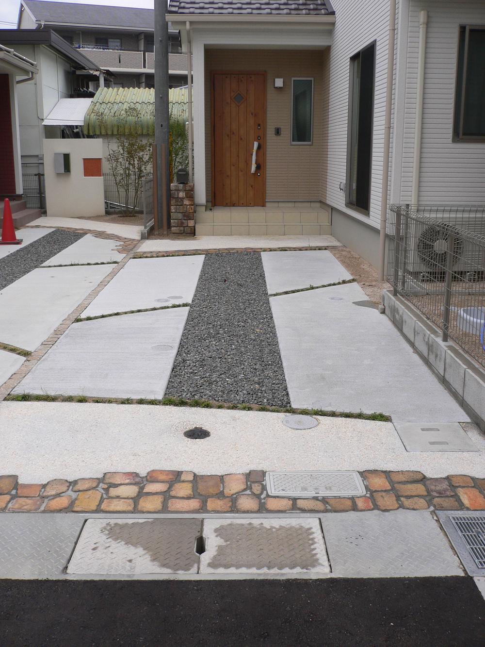 Parking lot. Also safe because it can be two parking your friends come to play